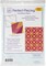 June Tailor Piecing Quilt Block Foundation Sheets 50/Pkg-8.5"X11"
